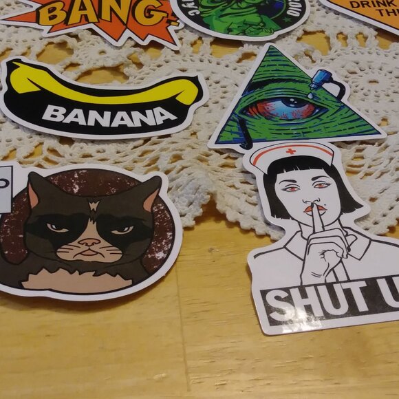 Stickers for cellphone, hydroflask, computer, locker, crafts, scrapbook - Picture 4 of 6